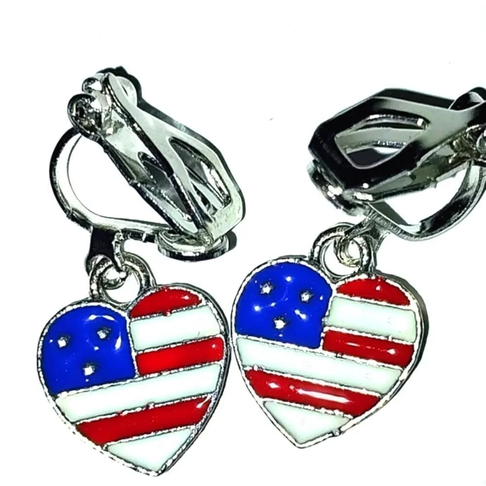 Super cute kid's fashion clip-on earrings
